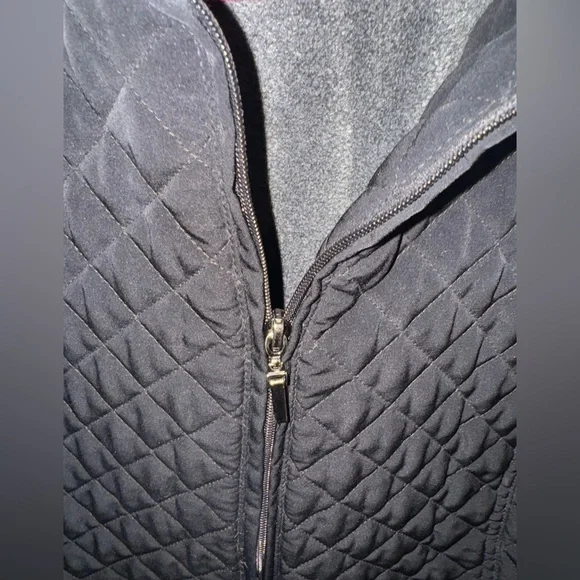 Black Quilted Women's Jacket - Picture 2 of 6